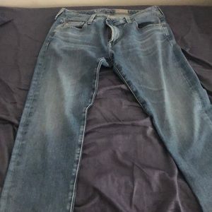AG Denim Blue Jeans, The Dylan fit (slim skinny)